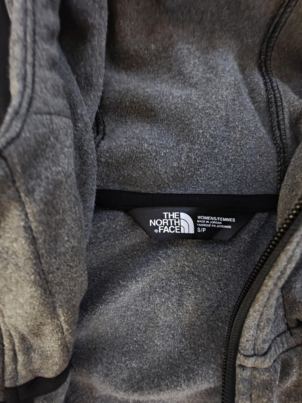 The North Face Women's Charcoal Fleece Zip Jacket
